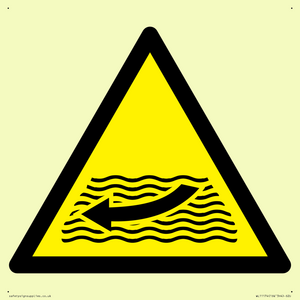 W509  Warning: Strong river flows